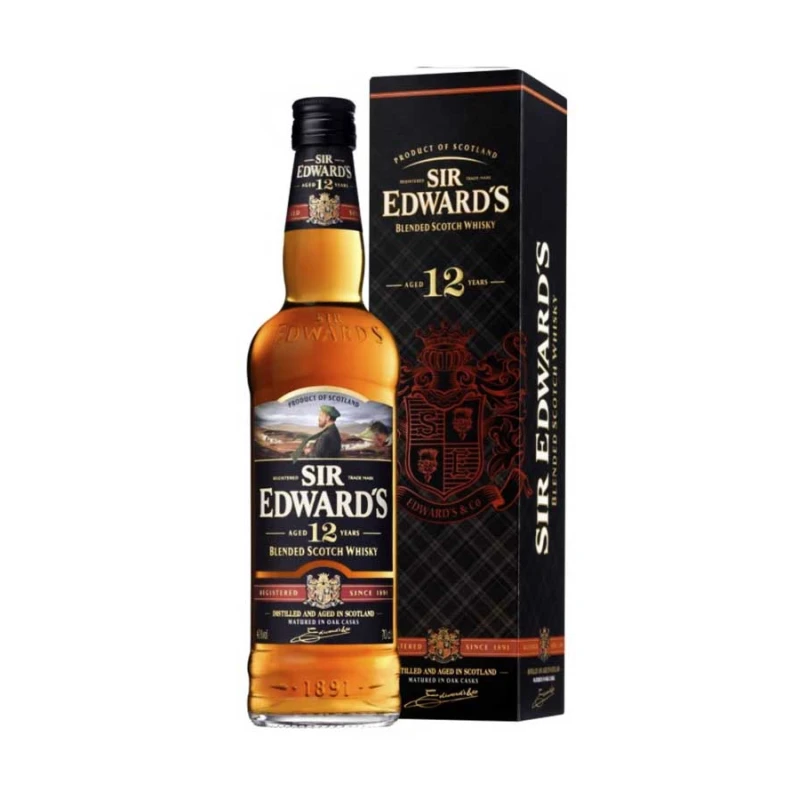 Whisky Sir Edwards Scotch 12y 40% 0,7 l