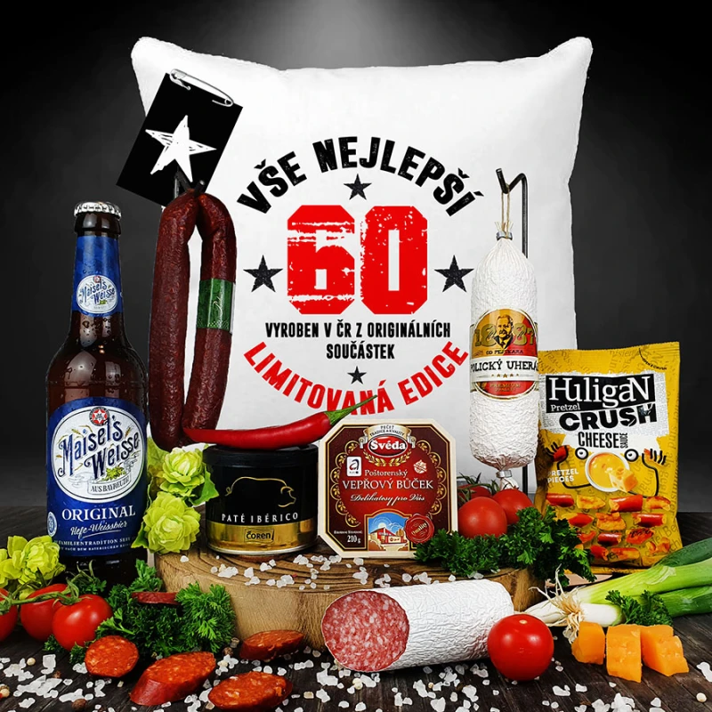 Masový polštář s pivem