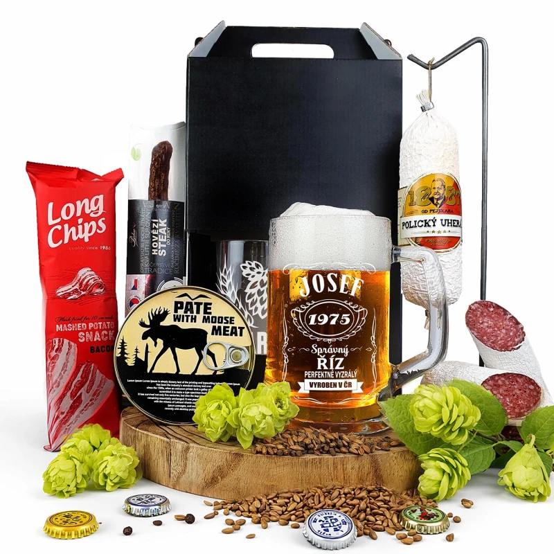 Pivní půllitr jméno a rok narození