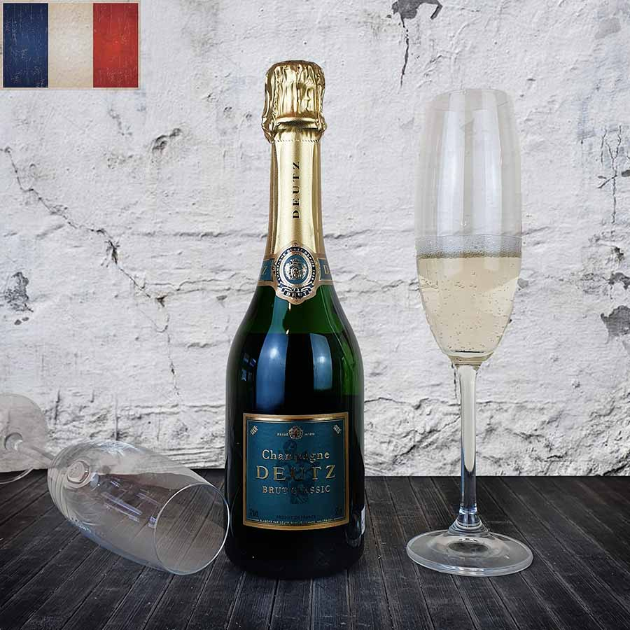 Deutz Pravé Šampaňské Champagne Brut Classic 0,375l