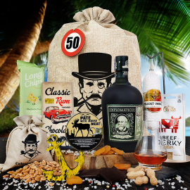 Dárkový pytel s rumem Diplomatico